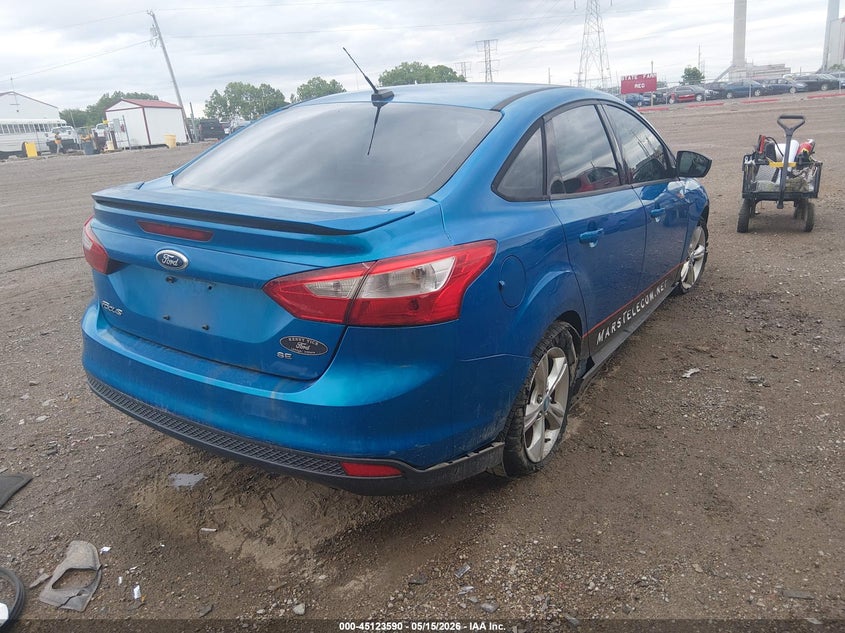 Vin: 1fahp3f20cl187919, lot: 45621206, ford focus se 20124