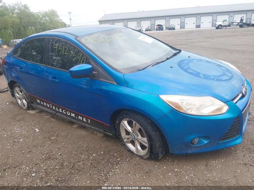 2012 FORD FOCUS SEDAN 2.0L I-4 DI, DOHC, VVT, 160HP