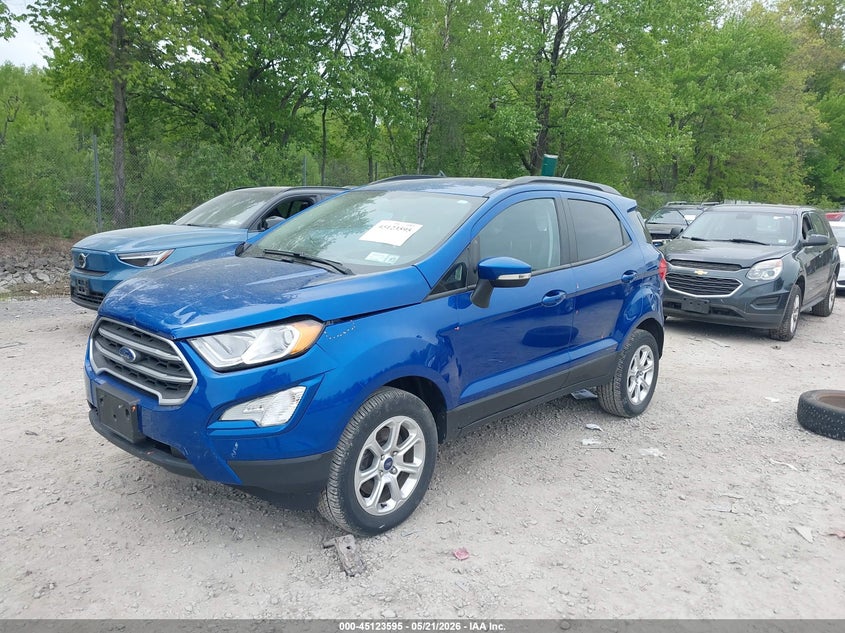 2021 FORD ECOSPORT 2.0L I-4 DI, DOHC, V(VIN: MAJ6S3GL0MC409552
