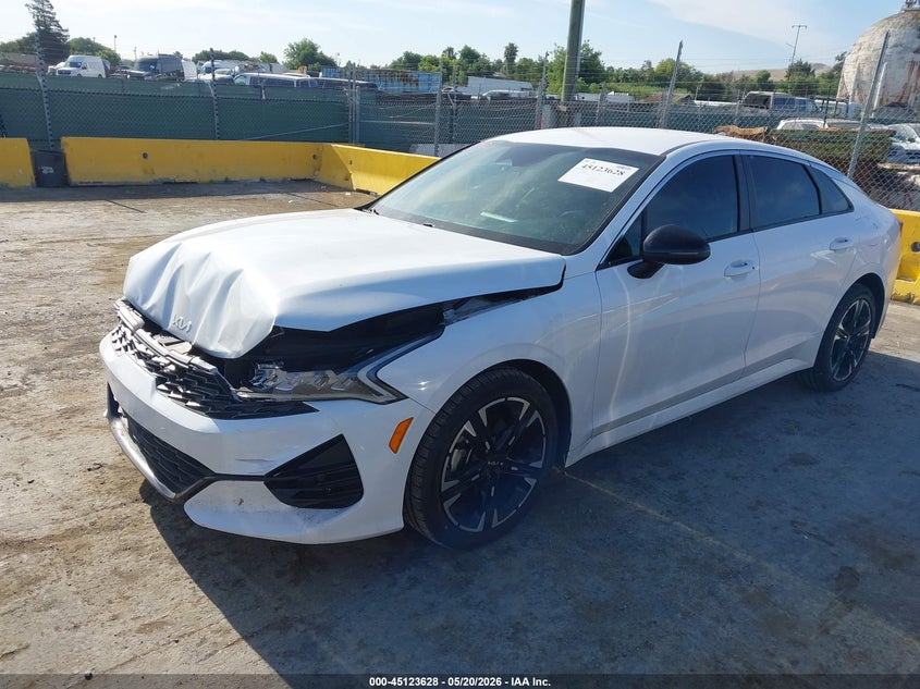 Vin: 5xxg64j20ng145288, lot: 45621244, kia k5 gt-line 20222