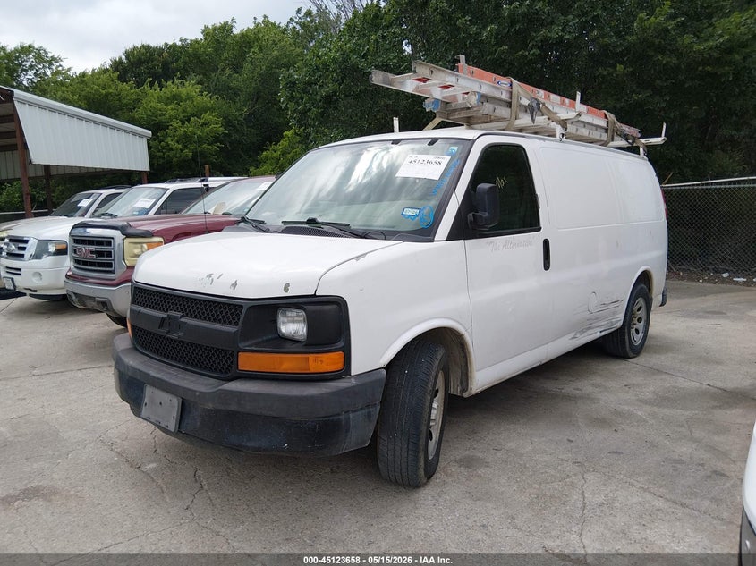 2012 Chevrolet Express 1500 Work Van 1GCSGAFX0C1170985 photo 1