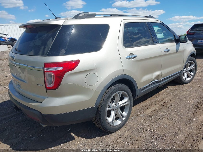 1FMHK7F89BGA78799 2011 Ford Explorer 3.5 Limited beige