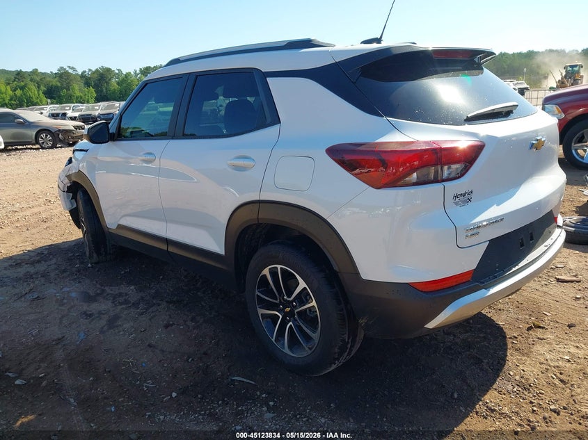 Vin: kl79mrsl9tb035813, lot: 45621450, chevrolet trailblazer awd lt 20263