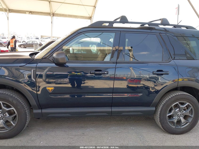 2021 Ford Bronco Sport Badlands VIN: 3FMCR9D90MRA33274 Lot: 45123835
