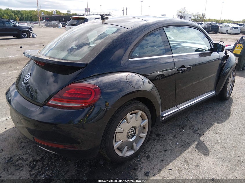 Vin: 3vwjd7at3jm714176, lot: 45621469, volkswagen beetle 2.0t se 20184