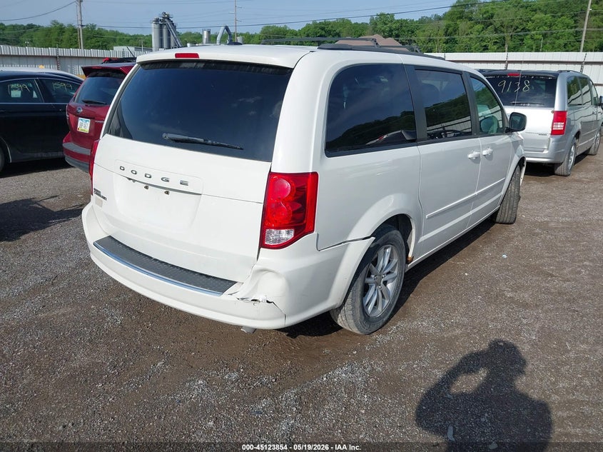 Vin: 2c4rdgcg0dr751026, lot: 45621470, dodge grand caravan sxt 20134