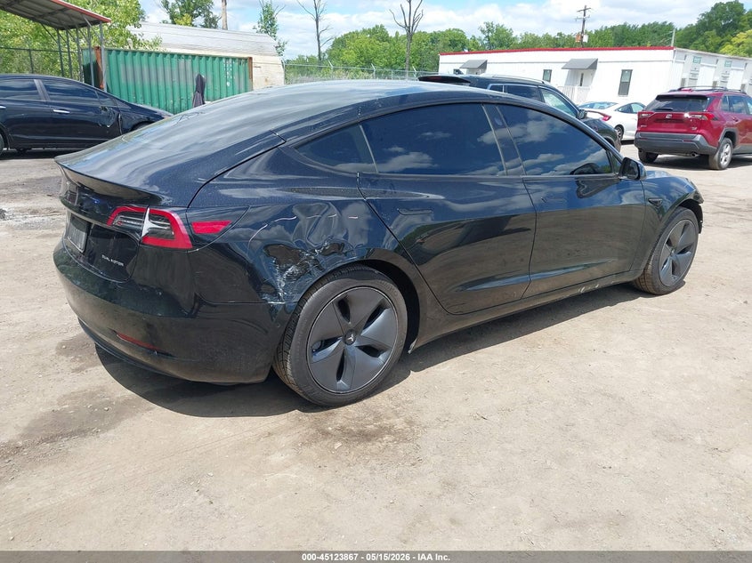 Vin: 5yj3e1eb2lf786811, lot: 45621483, tesla model 3 long range dual motor all-wheel drive 20204