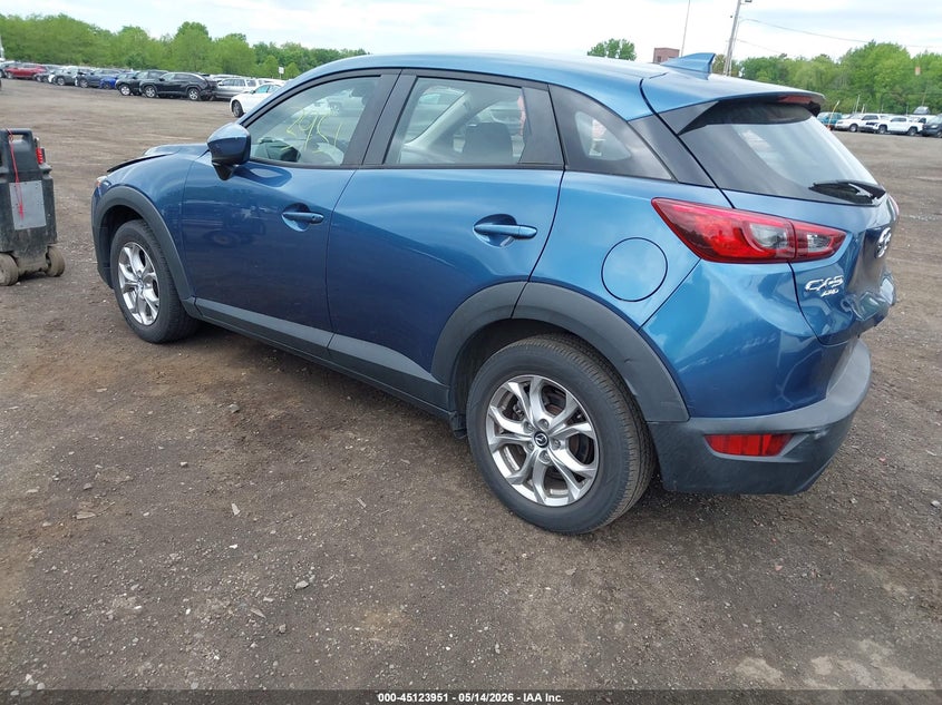 Vin: jm1dkfb72j0316462, lot: 45621567, mazda cx-3 sport 20183