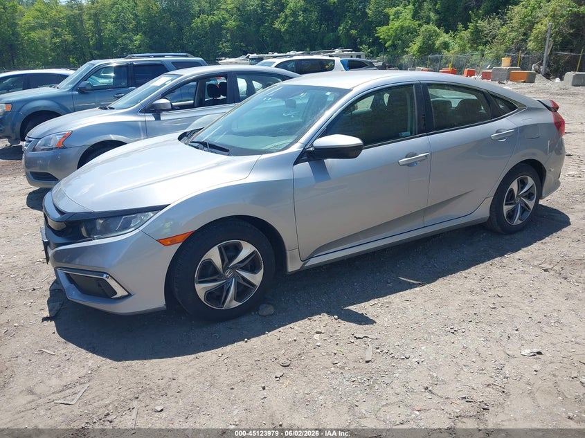 2019 Honda Civic Lx 2HGFC2F69KH581670 photo 1