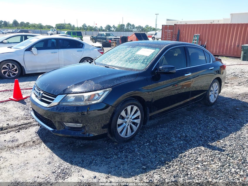 2013 Honda Accord Ex-L V-6 1HGCR3F89DA040676 photo 1