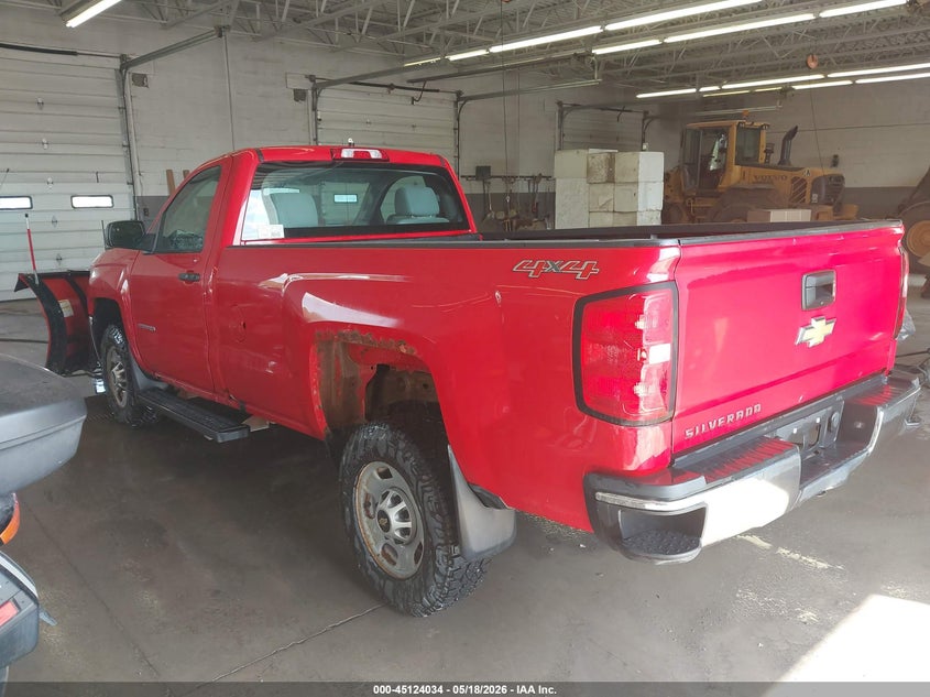Vin: 1gc0kueg8hz349003, lot: 45621650, chevrolet silverado 2500hd wt 20173