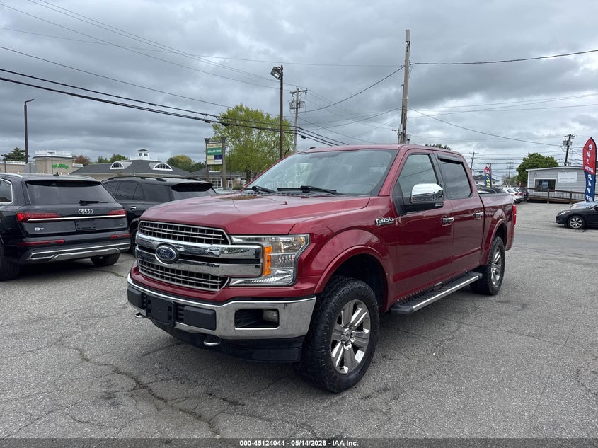Vin: 1ftew1e58jfb20593, lot: 45621660, ford f-150 lariat 20182