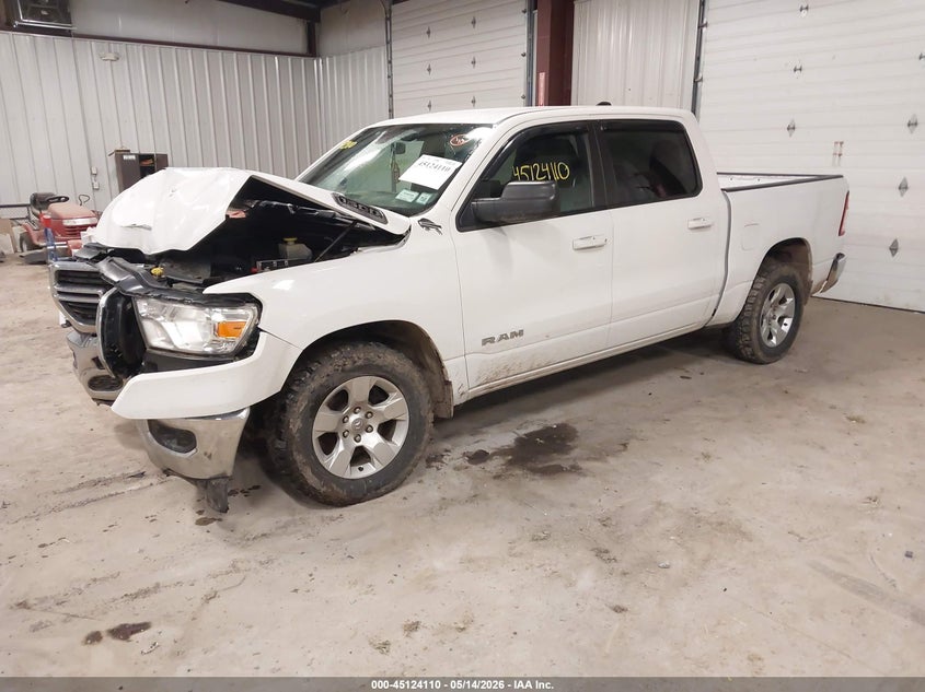 2021 Ram 1500 Big Horn  4x4 5'7 Box 1C6RRFFG2MN579027 photo 1