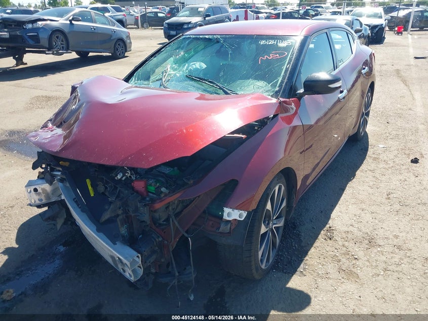 Vin: 1n4aa6ap0gc437611, lot: 45621764, nissan maxima 3.5 sr 20162