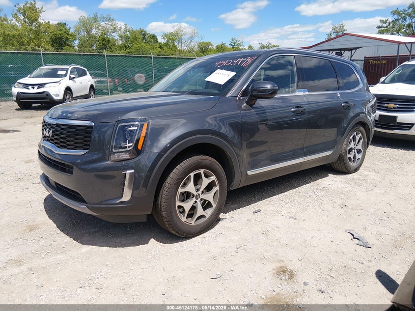 5XYP3DHC2NG297477 2022 Kia Telluride Ex photo 1