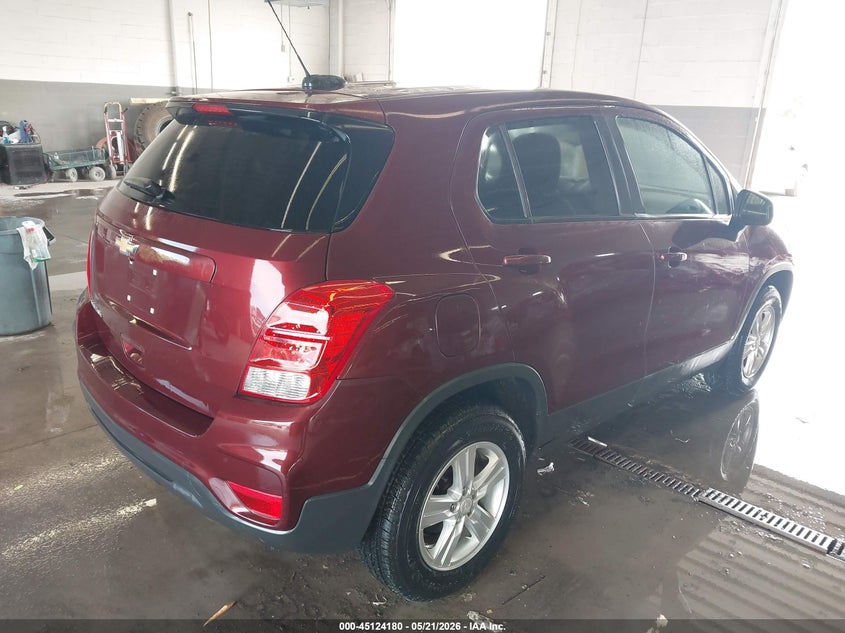 Vin: 3gncjnsb3hl254765, lot: 45621796, chevrolet trax ls 20174