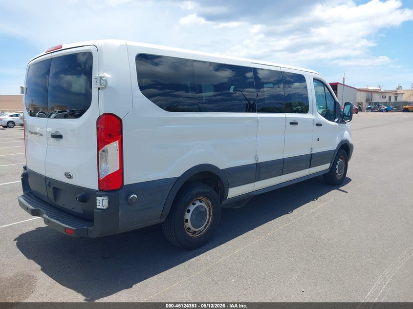 Vin: 1fbzx2zm5gkb42044, lot: 45621797, ford transit-350 xl 20164