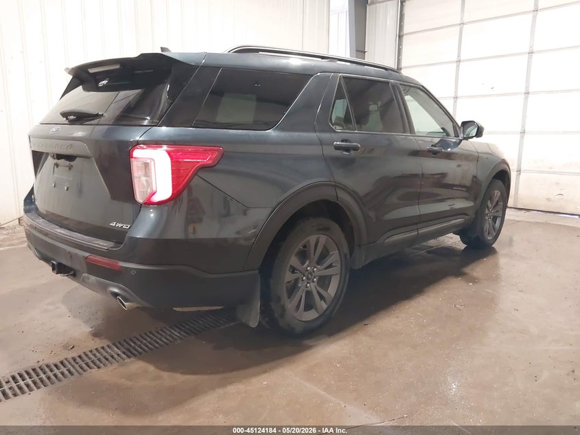 Vin: 1fmsk8dh6nga07708, lot: 45621800, ford explorer xlt 20224