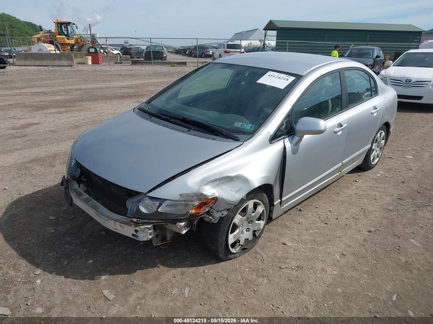 2006 Honda Civic Lx 1HGFA16556L009012 photo 1