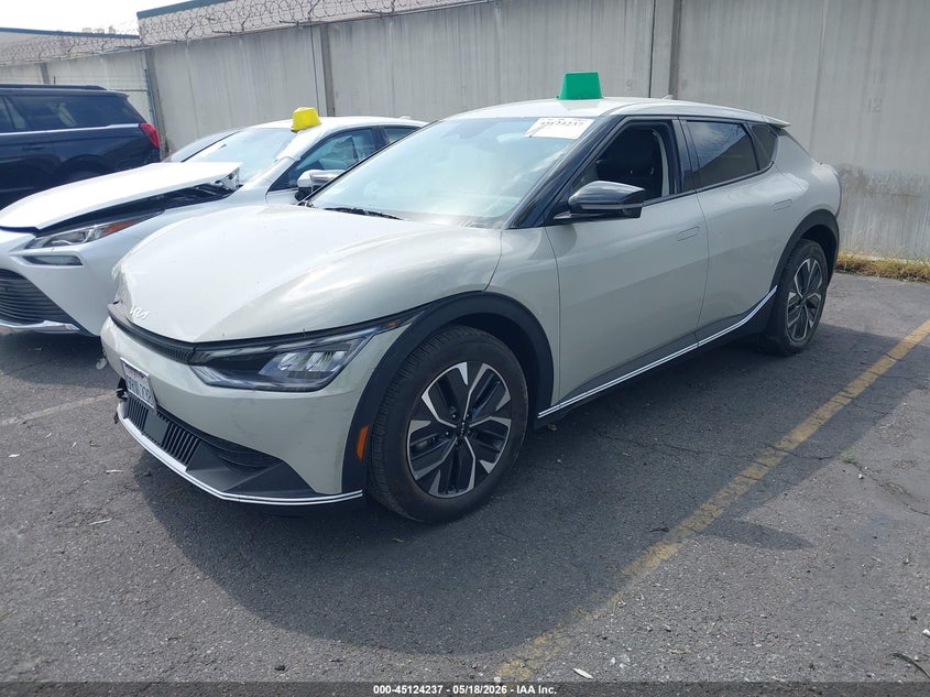 Vin: kndc34la4r5224632, lot: 45621853, kia ev6 light long range 20242