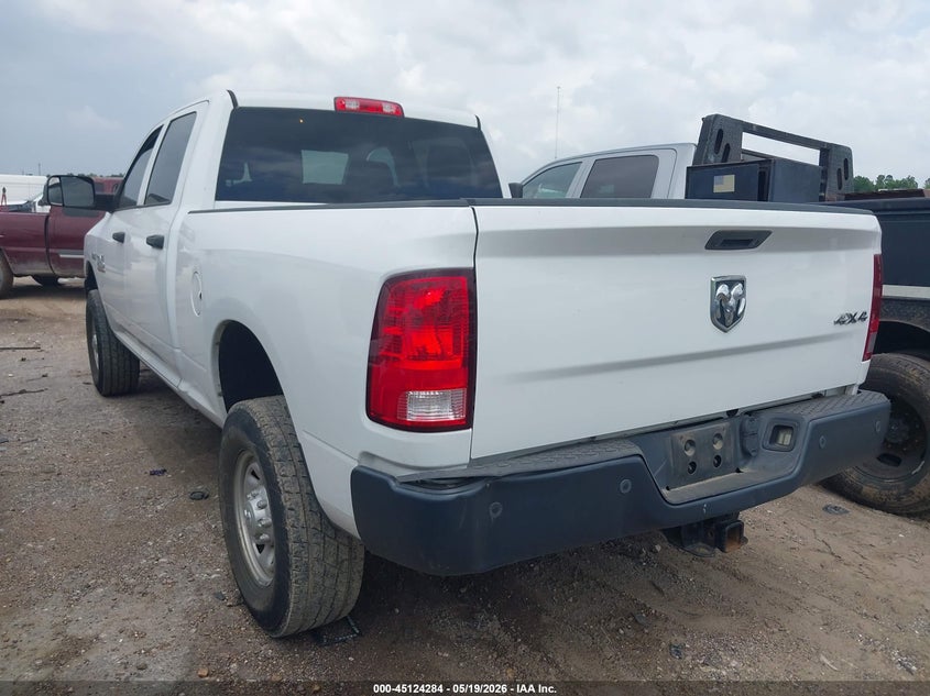 Vin: 3c6ur5cj4gg314532, lot: 45621900, ram 2500 tradesman 20163