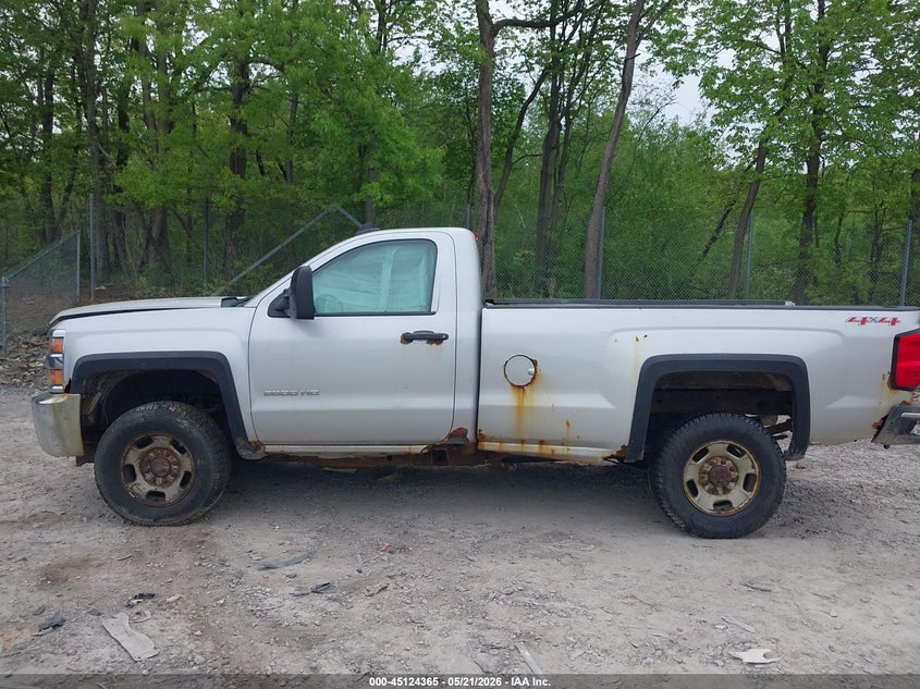 CHEVROLET SILVERADO 2500HD 2015 VIN 1GC0KUEGXFZ512134