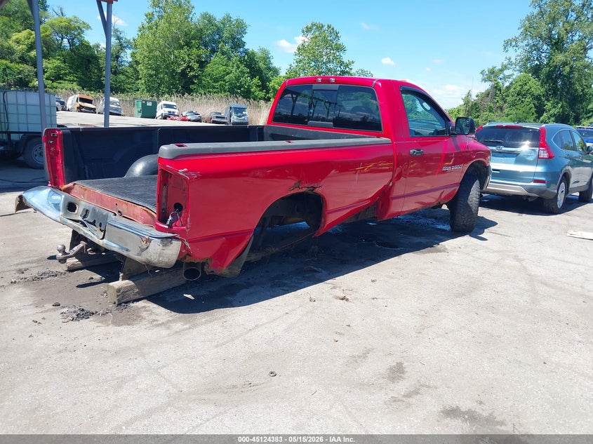 DODGE RAM 2500 2005 VIN 3D7KS26C65G735056