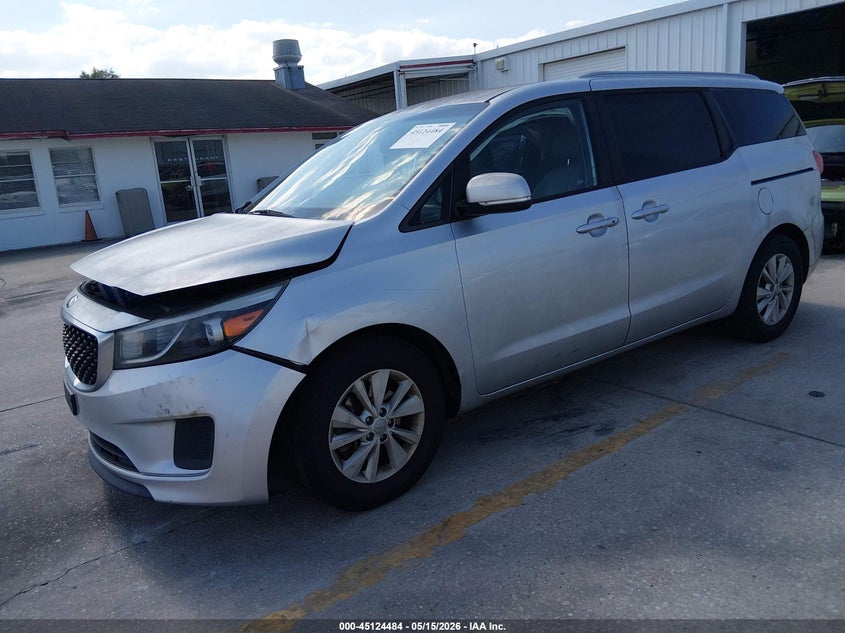 2017 Kia Sedona Lx KNDMB5C18H6254237 photo 1