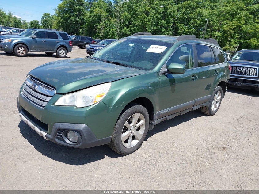 2014 Subaru Outback 2.5i Limited 4S4BRBKCXE3210687 photo 1