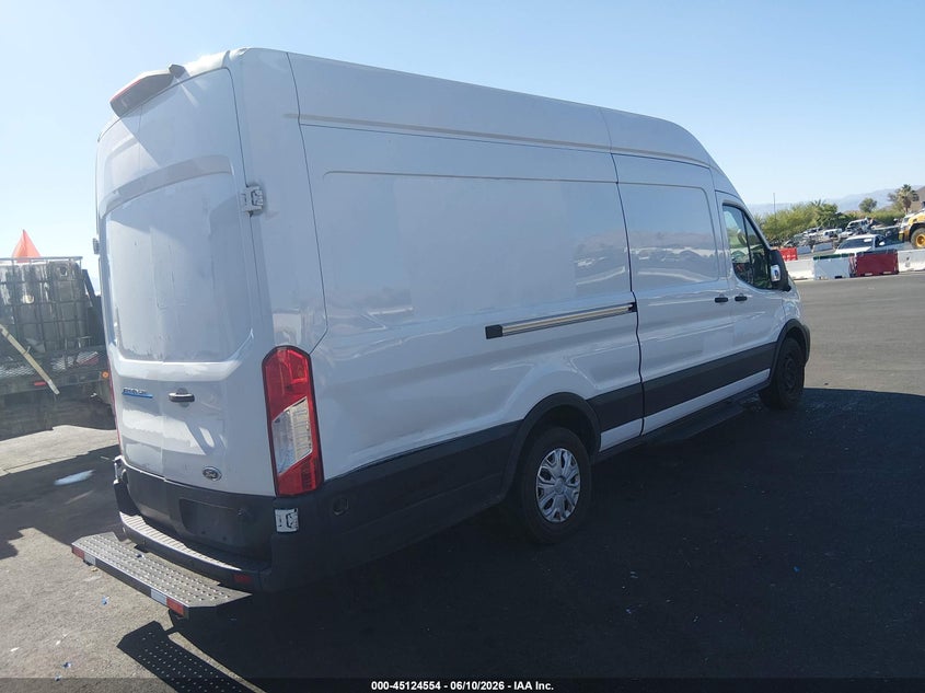 Vin: 1ftbw3xk9nka28391, lot: 45622171, ford e-transit-350 cargo van 20224