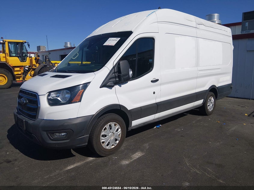 2022 FORD E-TRANSIT-350 CARGO VAN auction photo 2