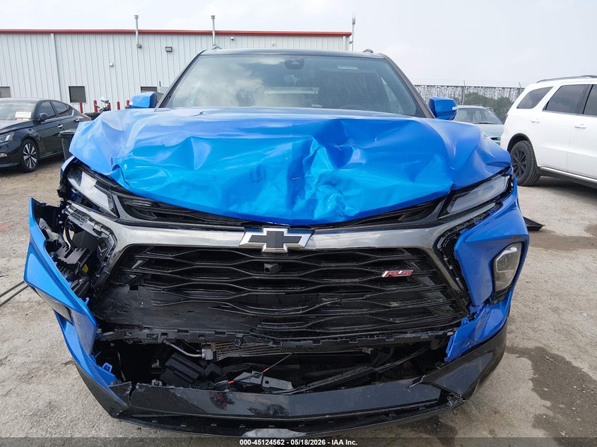 VIN 3GNKBKRS6TS125544 2026 CHEVROLET BLAZER RS