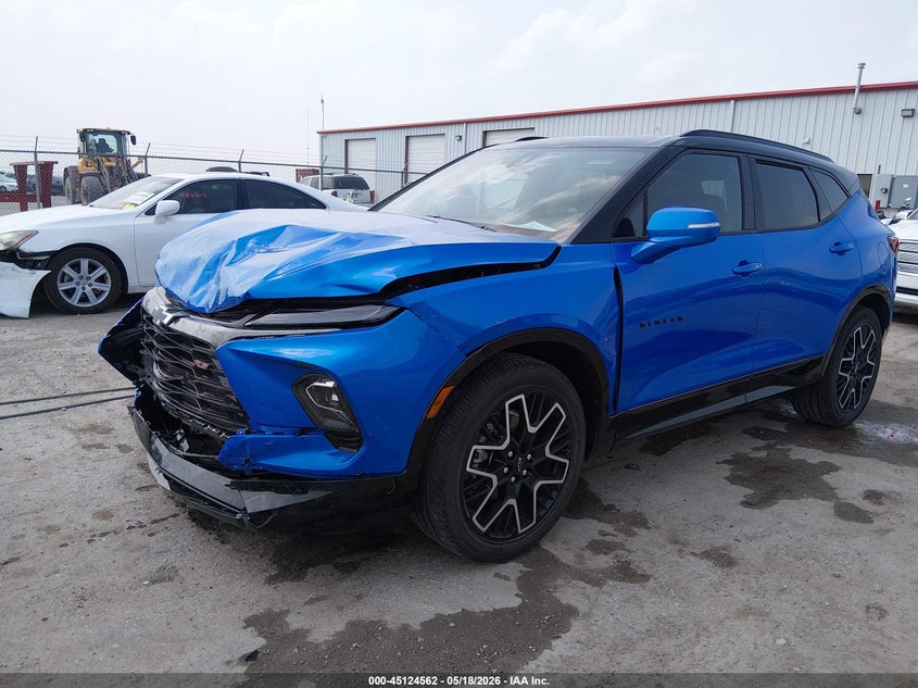 VIN 3GNKBKRS6TS125544 2026 CHEVROLET BLAZER RS