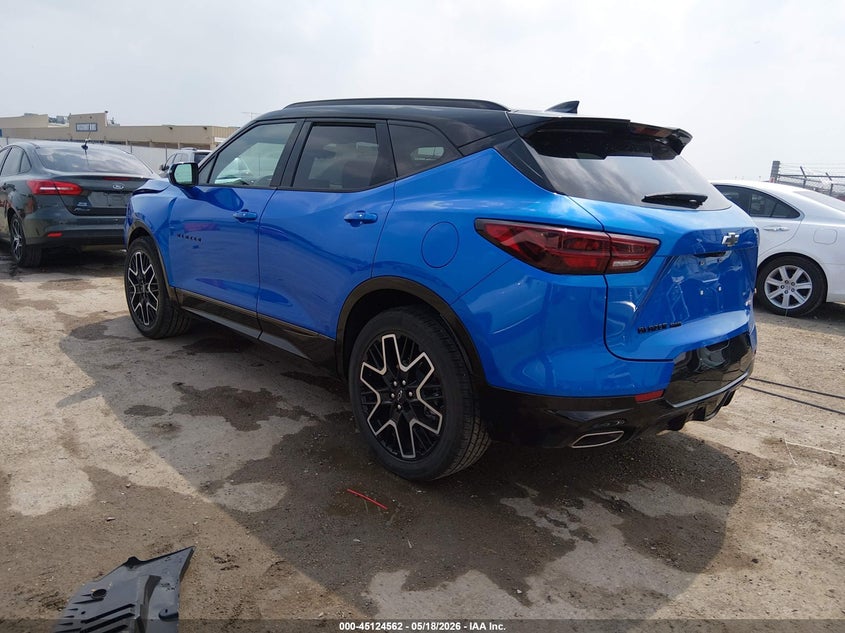 VIN 3GNKBKRS6TS125544 2026 CHEVROLET BLAZER RS