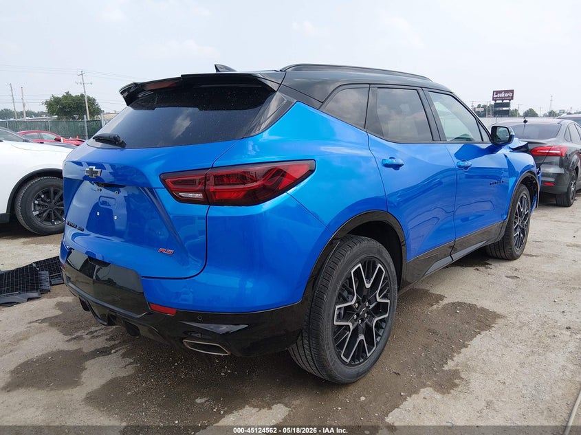 VIN 3GNKBKRS6TS125544 2026 CHEVROLET BLAZER RS