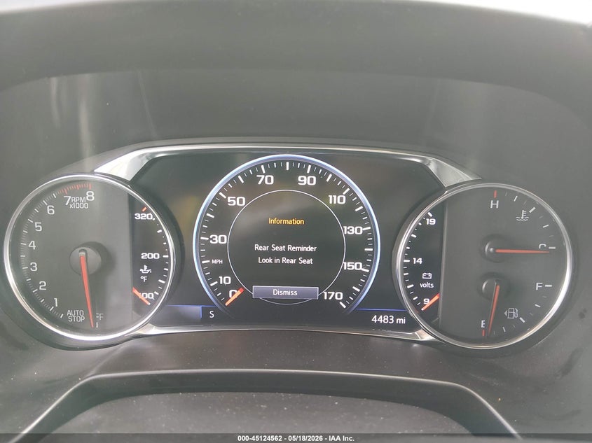 VIN 3GNKBKRS6TS125544 2026 CHEVROLET BLAZER RS