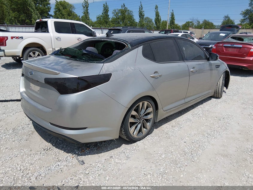 Vin: knagm4ad0c5019051, lot: 45622205, kia optima hybrid ex 20124