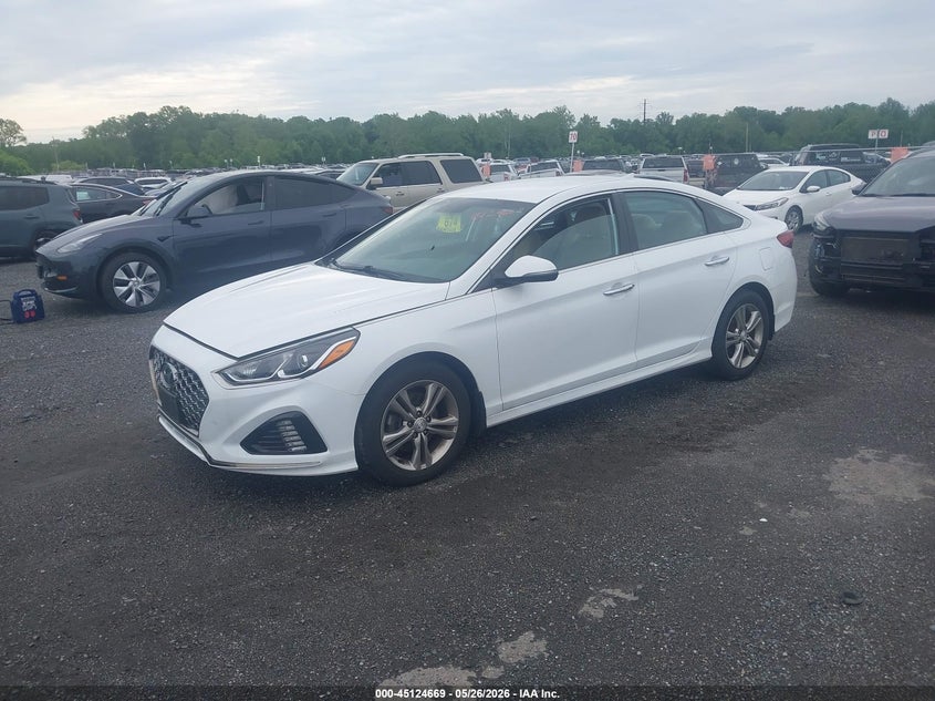 2019 Hyundai Sonata Sel 5NPE34AF3KH810140 photo 1