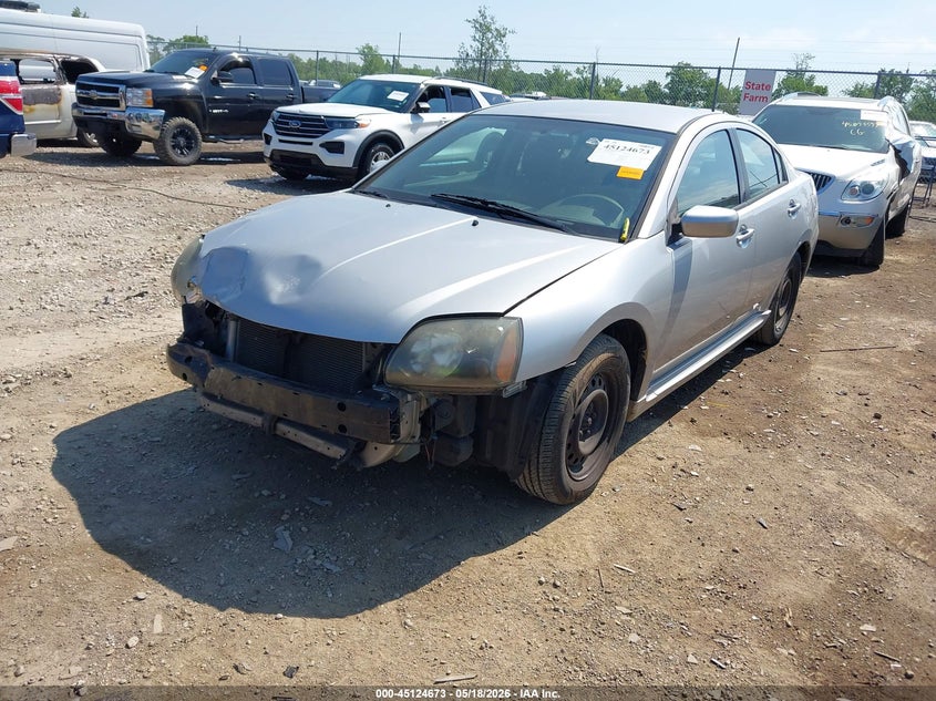 Vin: 4a32b3ff1ae015558, lot: 45622290, mitsubishi galant es/se 20102