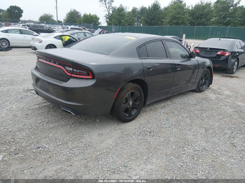 Vin: 2c3cdxbg8fh925476, lot: 45622313, dodge charger se 20154