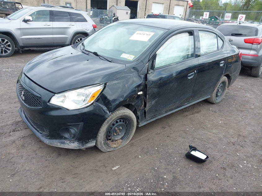 Vin: ml32f3fjxlhf12126, lot: 45622384, mitsubishi mirage g4 es 20202