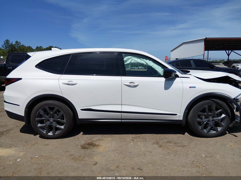 2022 Acura Mdx A-Spec Package VIN: 5J8YE1H01NL051657 Lot: 45124815
