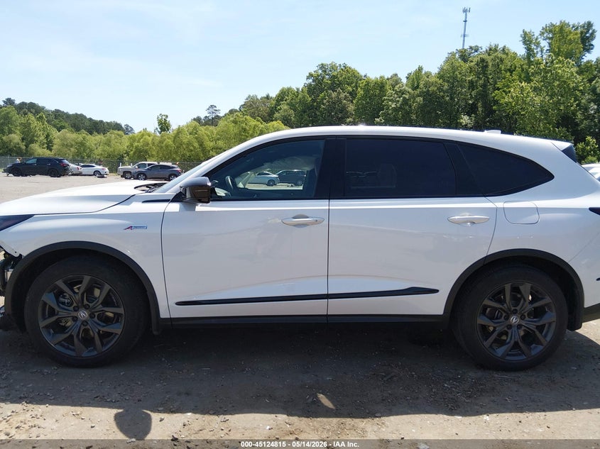 2022 Acura Mdx A-Spec Package VIN: 5J8YE1H01NL051657 Lot: 45124815