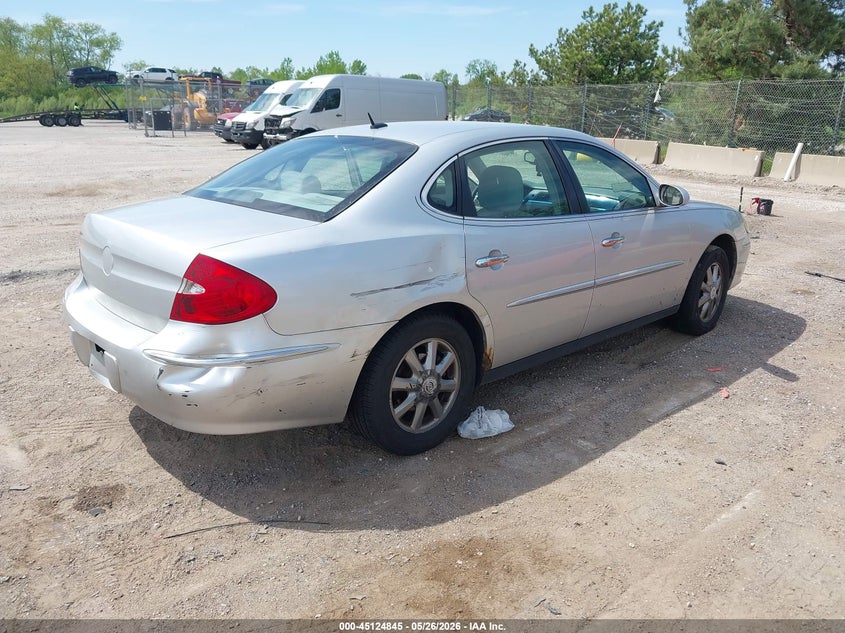 2009 Buick Lacrosse 3.8 Lacrosse Cx silver Lot 111045124845 Vin 2G4WC582791247310
