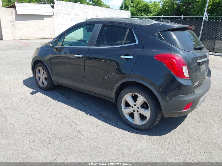Vin: kl4cjasb7fb233377, lot: 45622561, buick encore 20153