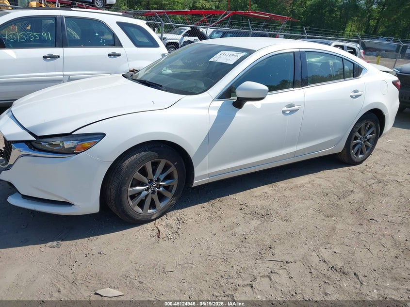 Vin: jm1gl1umxj1312024, lot: 45622562, mazda mazda6 sport 20182