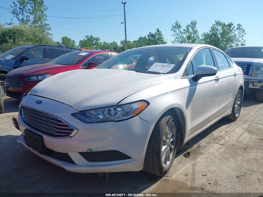 2017 Ford Fusion Se 3FA6P0H71HR404207 photo 1