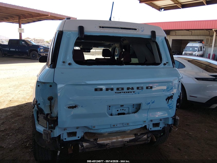 2023 Ford Bronco Sport Heritage Limited VIN: 3FMCR9H94PRD19529 Lot: 45124977