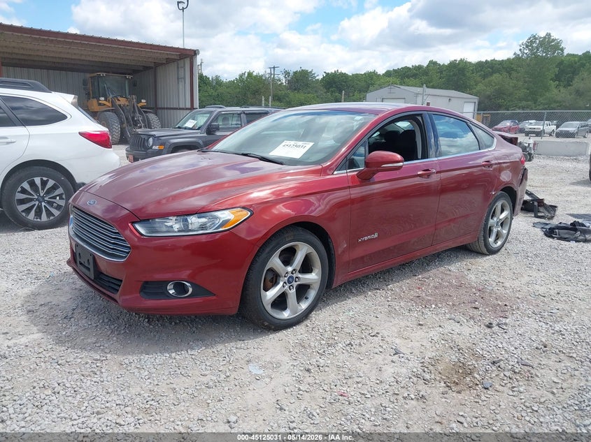 2014 Ford Fusion Hybrid Se 3FA6P0LU9ER390100 photo 1