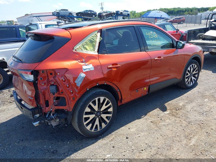 Vin: 1fmcu9bz3lub11958, lot: 45622668, ford escape se sport hybrid 20204